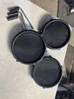 Set Of 3 Alesis Electric Drum Tom Pads With L Rods