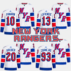 New York Rangers Men's 2024 Hockey Stadium Series White Stitched Jersey