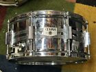 Tama Rockstar DX Chrome 6.5x14 Snare Drum. Made in Japan  DENTED