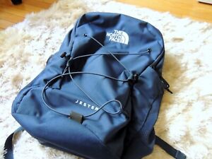 The North Face Jester Commuter Laptop Backpack, Shady Blue/TNF White School Hike
