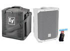 Electro-Voice EV EVERSE 8 White battery-powered loudspeaker w Tote Bag