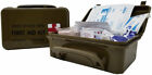 NEW Elite First Aid Military Style 8 Person 1st Aid Kit In Waterproof Box Case