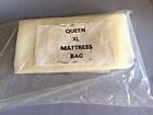 XL Queen Mattress Covers Moving Storage Bag Heavy Duty 4 MIL Plastic