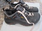 Keen Utility Men's 10.5D Braddock Low Black Steel Toe Work Shoes Boots