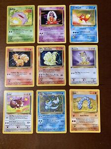💥Lot of 36 VINTAGE Pokemon Cards WOTC ONLY! Promo, HOLO RARE & 1ST EDITION💥