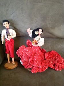 New ListingVintage Souvenir Travel Dolls from Spain 1957