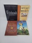 New Age Wicca Witchcraft lot of 4 books - Paganism Spirituality Magic - Wizards