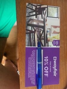 WAYFAIR 10% off promo code coupon - FIRST ORDER ONLY - Exp. 6/14/24 Fast Ship