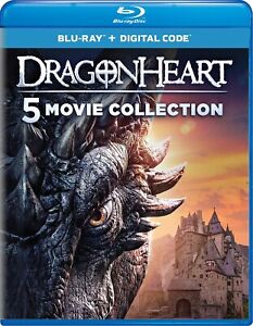 Dragonheart 5-Movie Collection Blu-ray Dennis Quaid NEW