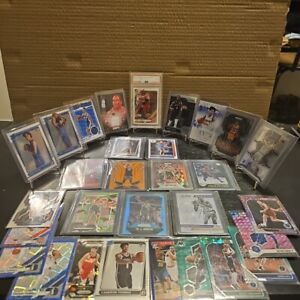New ListingHUGE Basketball Lot PSA 9 Young Auto Jersey Cards Reaves Cade Giddey RC #/d's