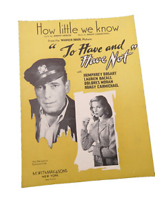 New ListingHumphrey Bogart & Bacall 