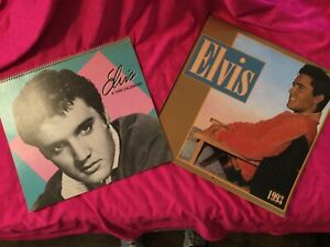Elvis Presley 1990 & 1993 Collector Calendars