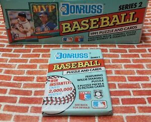 🔥🔥🔥 1991 Donruss Series 2 Baseball Cards Wax Pack!!! 🔥🔥🔥