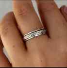Spinner Ring 925 Sterling Silver Band& Statement Ring Handmade Ring All Size