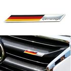 Aluminum Plate Germany Flag Emblem Badge For Car Front Grille Side Fender Trunk