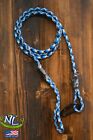 Kayak Canoe Drag Tow Rope 8Ft With Locking Carabiner Neverlost Gear Blue Camo