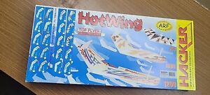Hacker HotWing Top Flyer Vintage Complete New Arf Almost Unbreakable 750