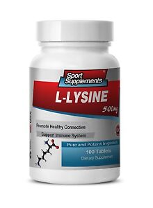 L-Lysine Amino - L-Lysine 500mg - Extreme Fat Burner Pills 1B