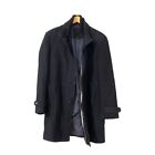 Black Tag by ZARA MAN Men's Coat Full Zip Snap Canvas Dark Navy Size XL
