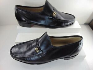 Florsheim Imperial (NIB) Black Como Soft Leather Moccasin Loafer 13 D $295.00!