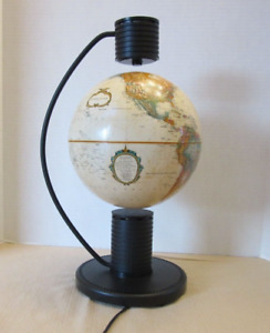 The Levitating World Globe by With Design In Mind 1988 Original Box Complete