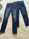 Citizens of Humanity COH Size 27 Rocket Crop High Rise Skinny Jeans 2 PAIR!!