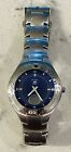 Fossil Blue Men's Watch AM-3408 Quartz Water Resistant 100M Stainless Steel