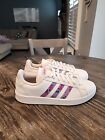 Adidas Womens Grand Court EG0536 White Casual Shoes Sneakers Size 9