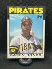1986 Topps Traded Barry bonds #11T Rookie RC Pirates / Giants