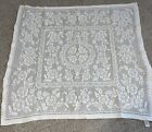 Vintage Lace Ivory  Tablecloth 33