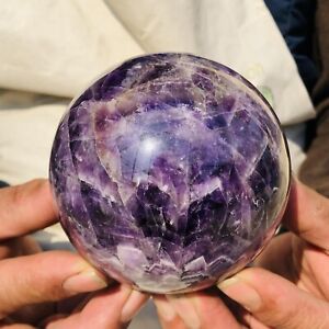 New Listing2.4LB Natural Dream Amethyst Crystal ball Energy Reiki healing 1100g