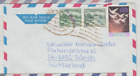 Bangladesh 1  cover  1972 with overprint stamps