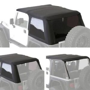 Smittybilt Bowless Combo Top, Tinted Windows, No Upper Doors For Wrangler TJ (For: Jeep TJ)