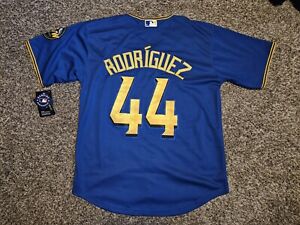 Julio Rodriguez #44 Seattle Mariners City Connect Jersey Small