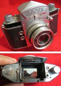New ListingUSSR Occupied marked EXA Thagee, Dresden East German 35mm SLR Film Camera