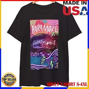 Paramore T-Shirt Graphic Tee Vintage Art Design Neon Unisex Tee ParamoTour Shirt
