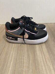 Women’s Nike Air Force 1 Shadow 'Black/Light Arctic Pink' CU5315 001 - Size 7.5