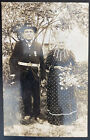 Mint USA Real Picture Postcard Civil War Union Veteran With Wife