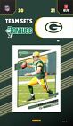Green Bay Packers 2021 Donruss Factory Team Set Rodgers Favre Rookie Stokes Hill