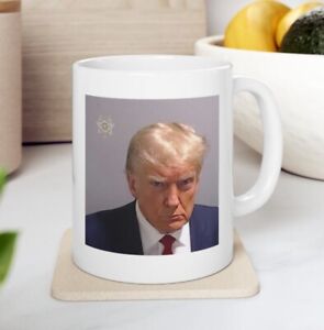 Donald Trump Mugshot Mug, Trump Mugshot Mug, 11Oz 15Oz Coffee Mug