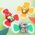 Gyro Rattles Suction Cup Baby Kids Toy 3pcs Animal Spinning Spinner Educational