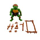 1988 Teenage Mutant Ninja Turtles TMNT Ralphael Hard Head 100% Complete Figure