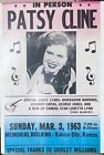 Patsy Cline Final Performance Poster