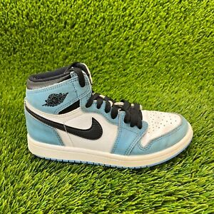 Nike Air Jordan 1 Retro Boys Size 1Y Blue Athletic Shoes Sneakers AQ2364-134