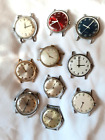 Lot of Vintage TIMEX Manuel Watches for Parts Repair As Shown Lot C