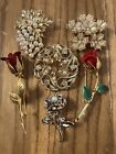 6 Pc Lot Of Brooches