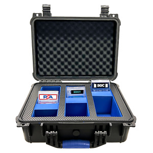 Waterproof  Slab Case Armortek Z3 Pro 3 Row Graded Card Storage Box SGC BGS PSA