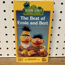 My Sesame Street Home Video - The Best Of Ernie And Bert VHS Videotape 1988 CTW