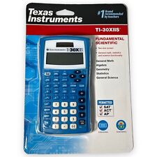 Texas Instruments Blue TI-30X IIS Two-Line Scientific Calculator SAT ACT AP TEST