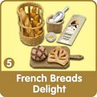 Re-Ment Bread & Butter #5 French Bread Delight New Sealed with Brochure